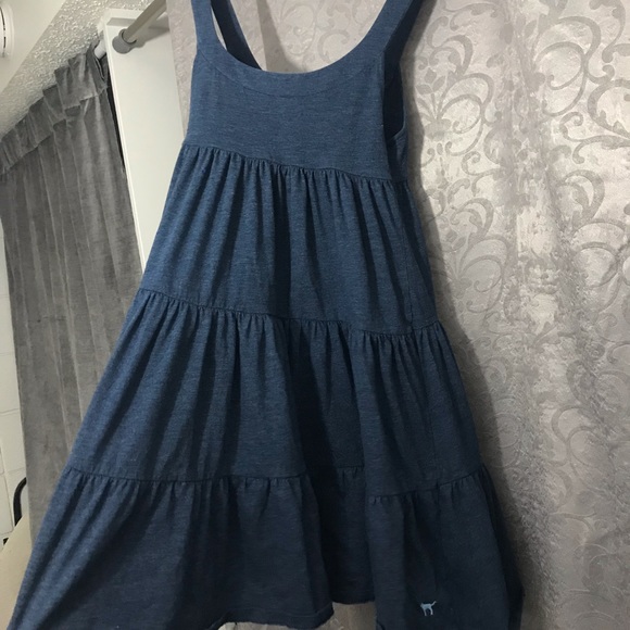 pink and blue sundress